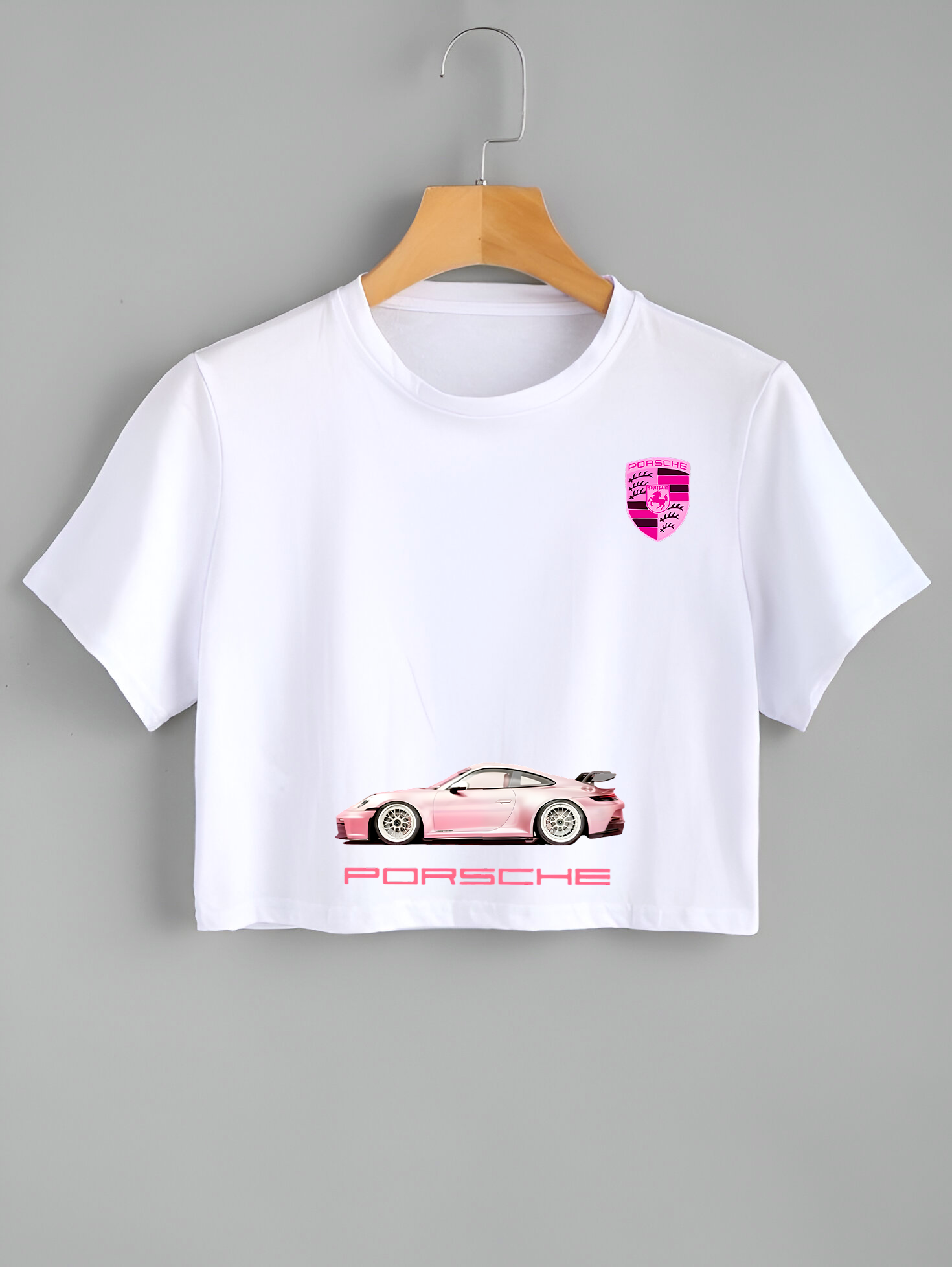 T SHIRT CROP DONNA